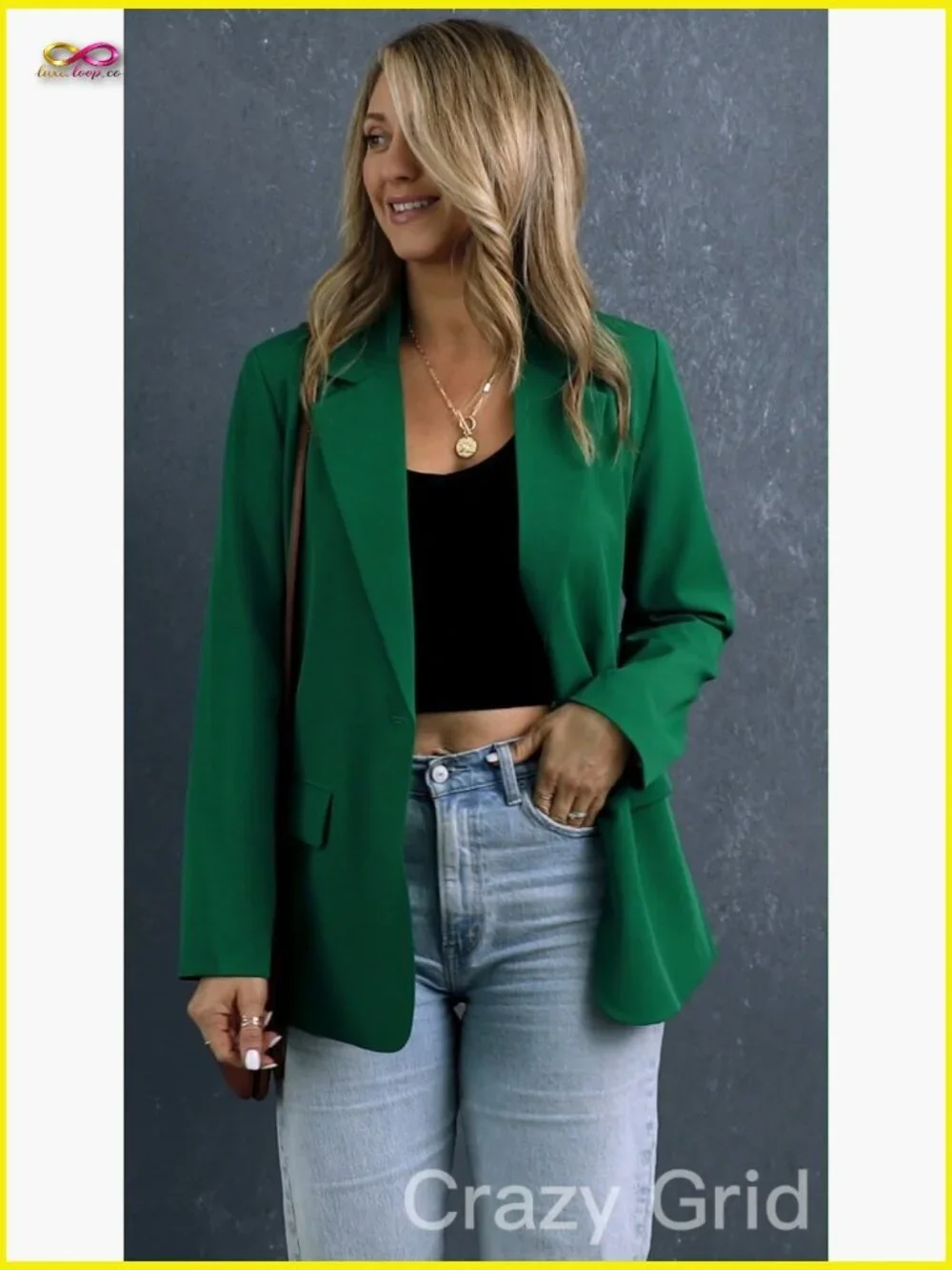 Long Sleeve Open Front Blazer Lightweight Work Office Casual Chic
